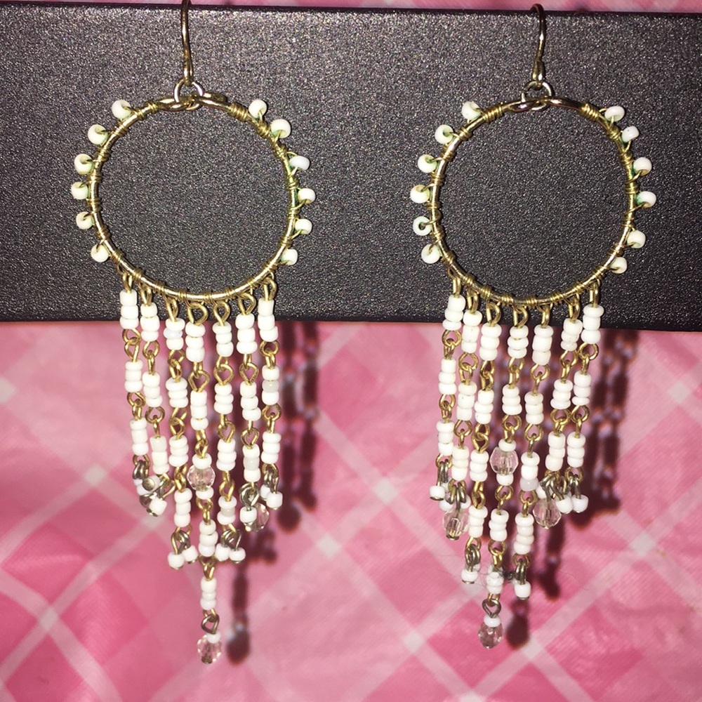🎈SALE🎈🌸#57.WHITE MINI BEADS BEAUTY🌸